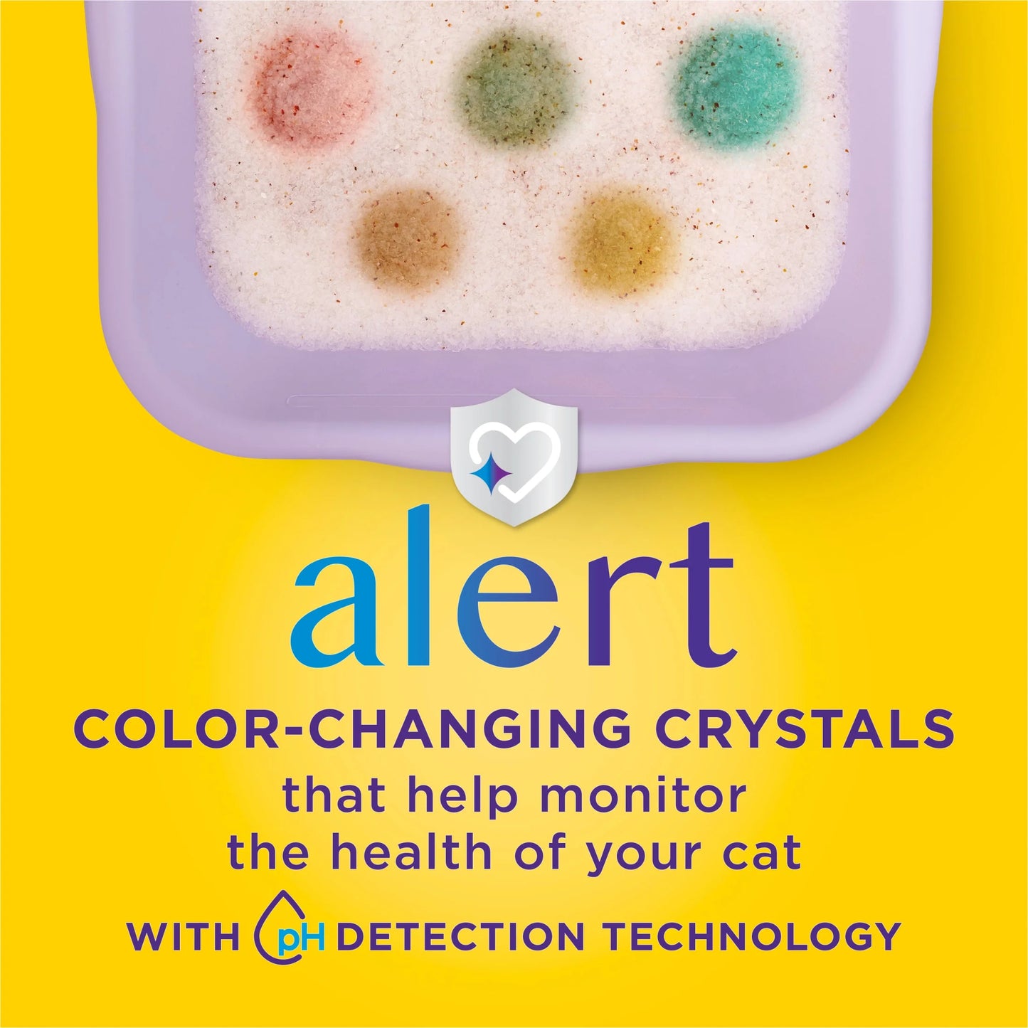 Alert Health Monitoring Cat Litter with Silica Crystals, 8 Lb Box