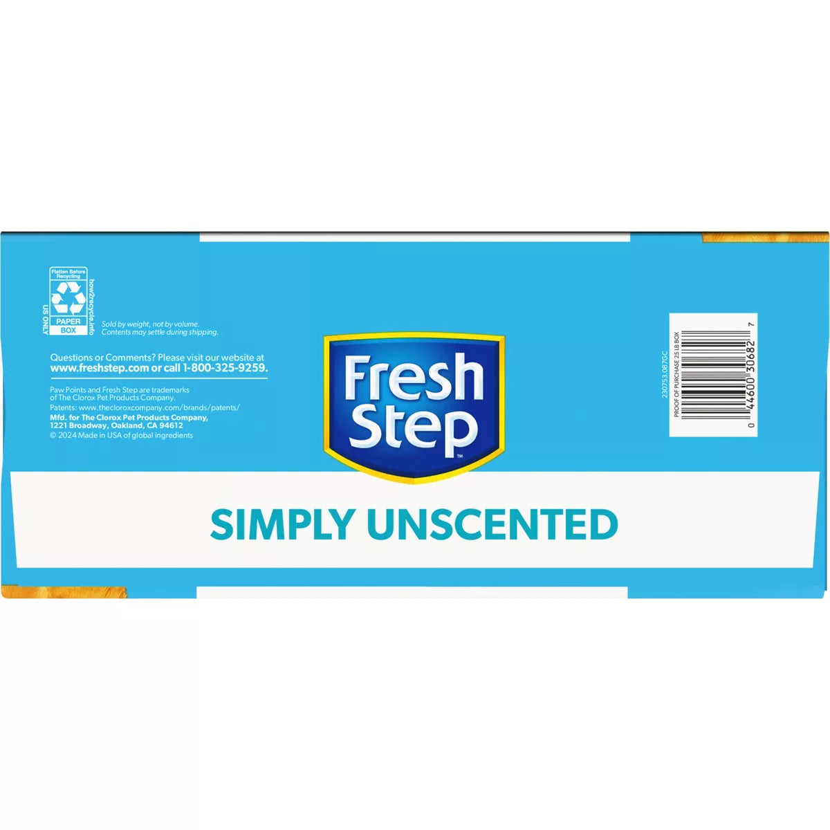 Simply Unscented Litter - Clumping Cat Litter - 25Lbs