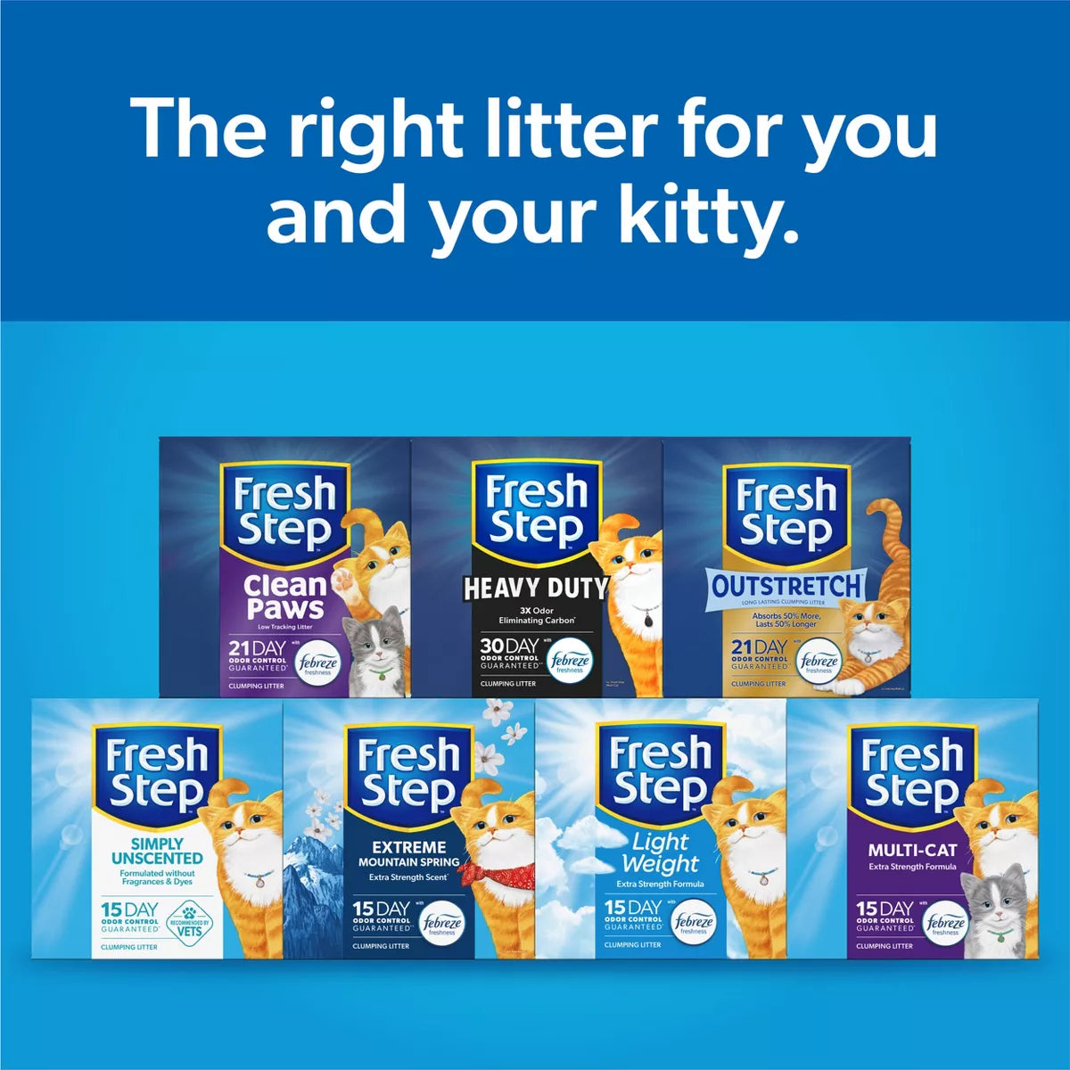 Simply Unscented Litter - Clumping Cat Litter - 25Lbs