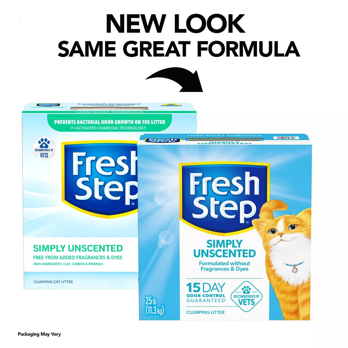 Simply Unscented Litter - Clumping Cat Litter - 25Lbs