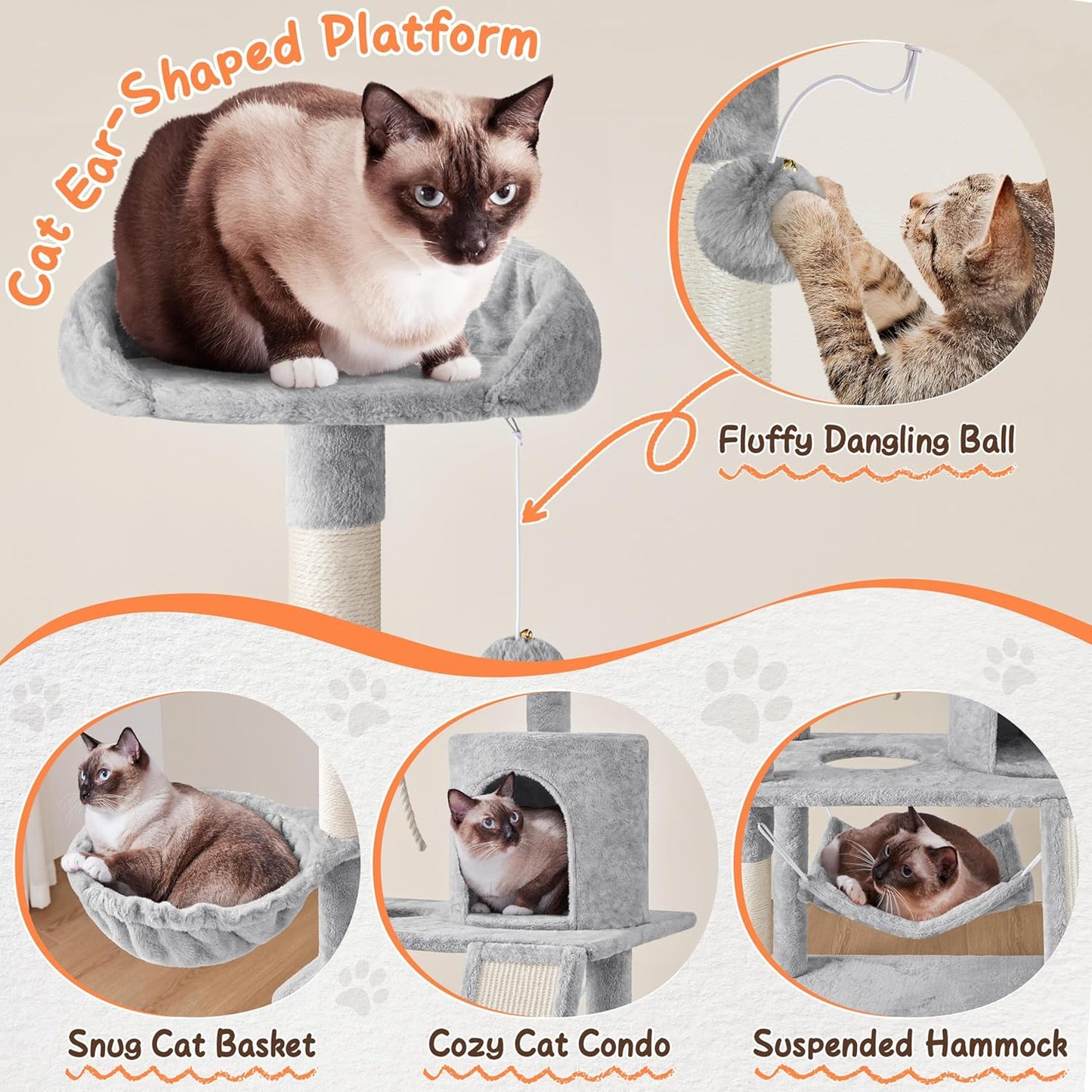 Cat Tree Tower Condo