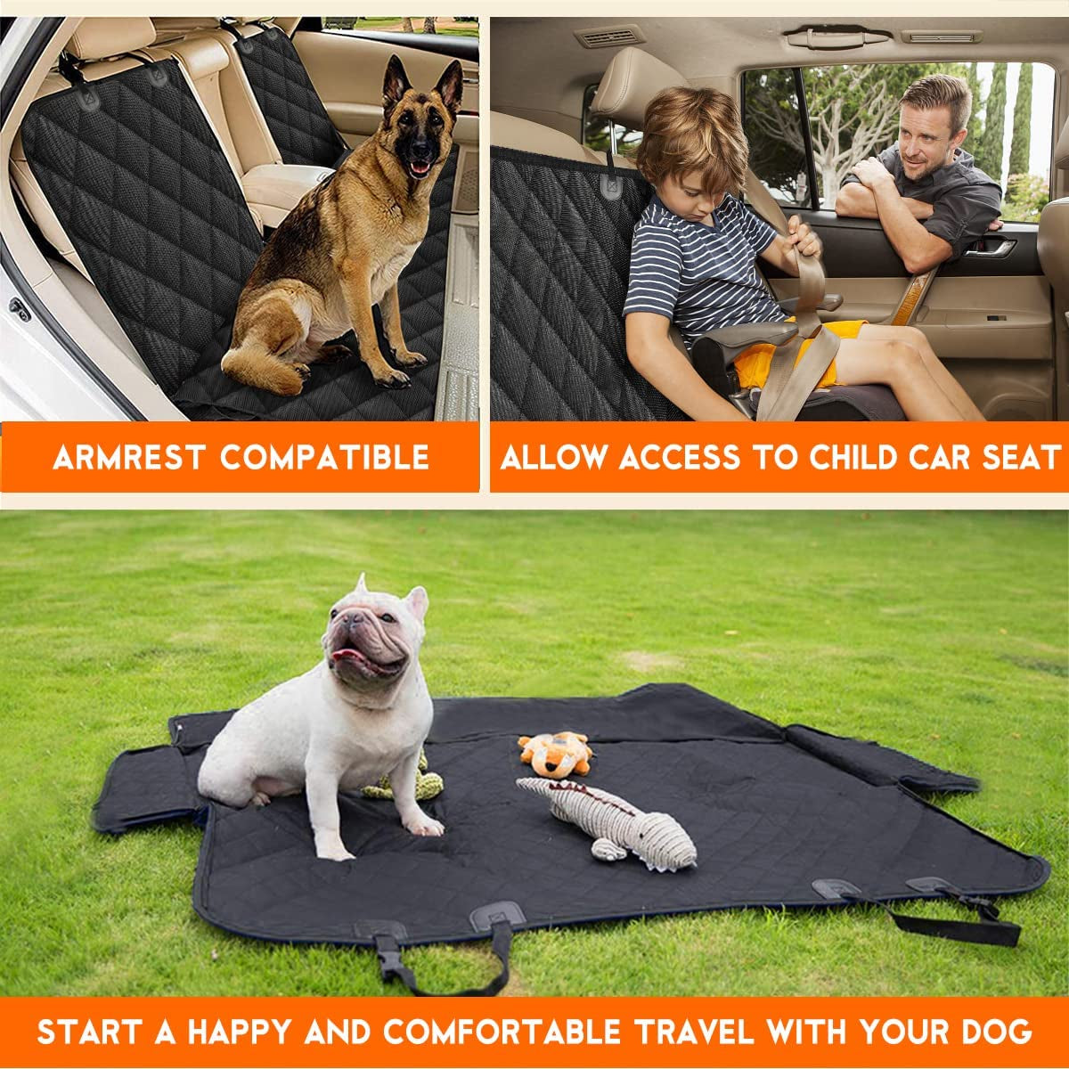 Premium Waterproof Dog Seat Cover