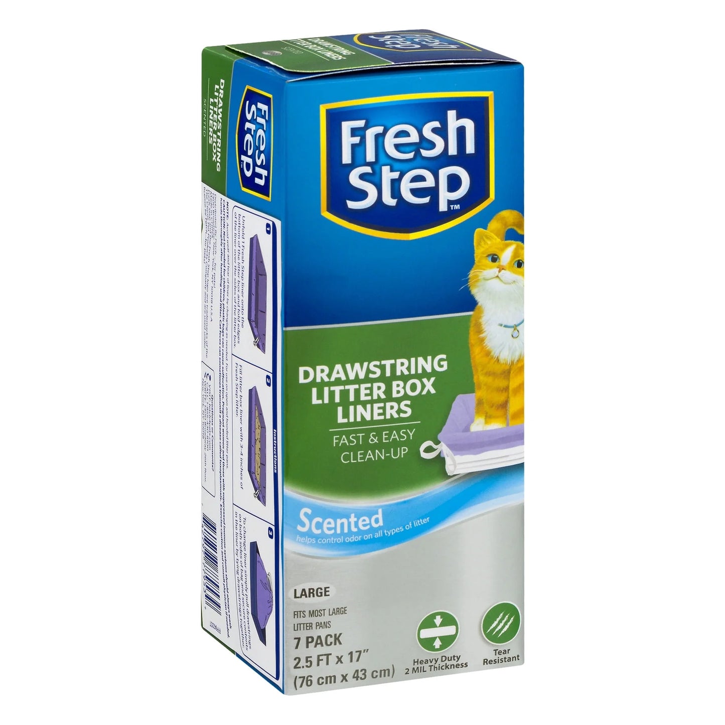 Drawstring Litter Box Liners Scented