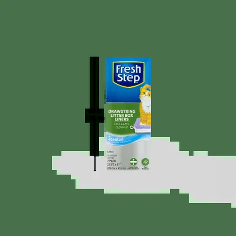 Drawstring Litter Box Liners Scented