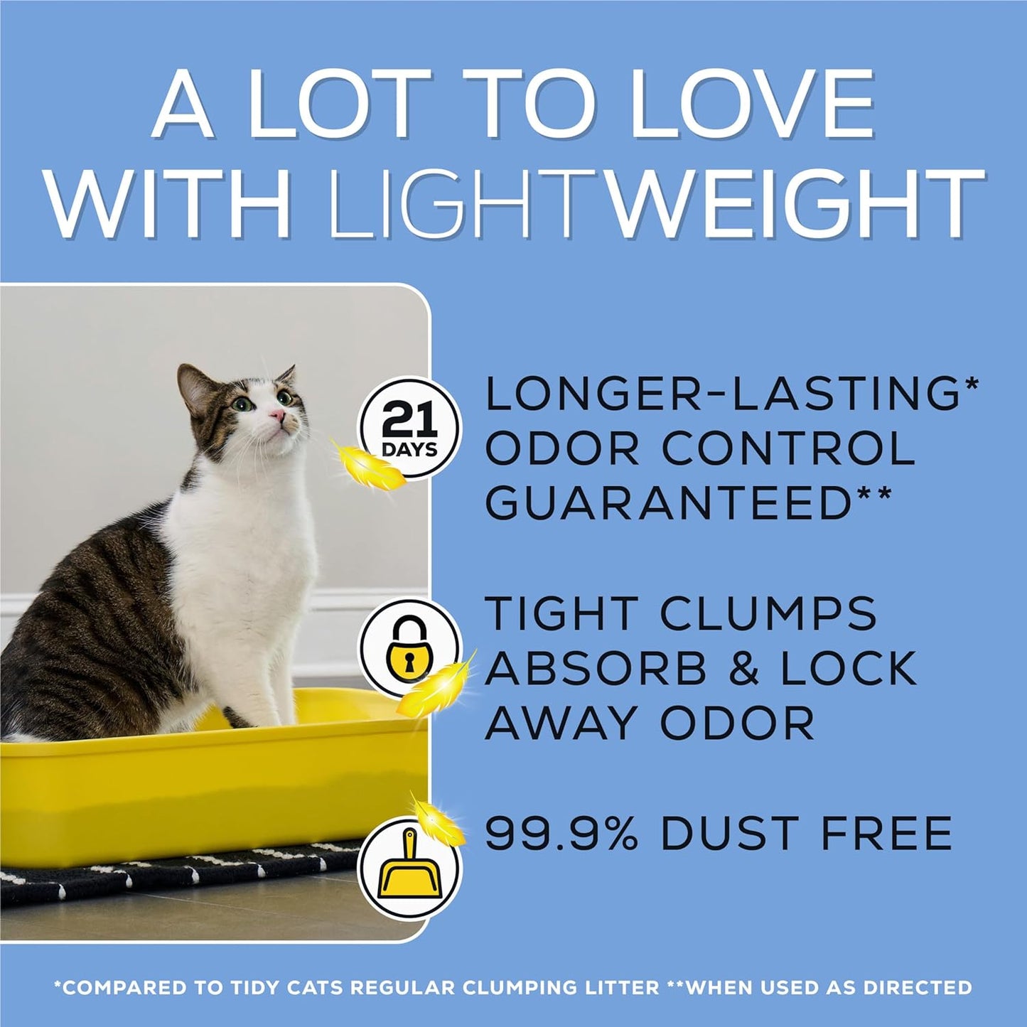Multi Cat, Clumping Cat Litter, Lightweight 4-In-1 Strength