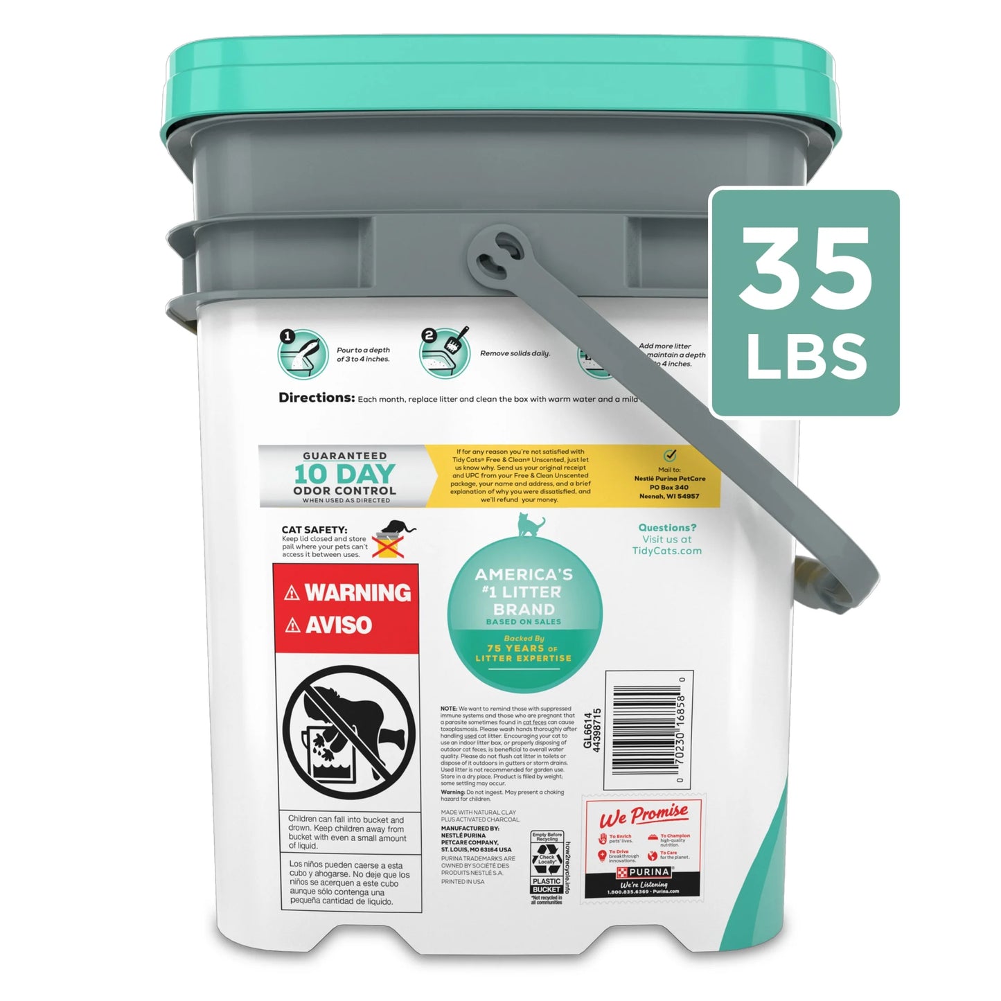 Free and Clean Unscented Cat Litter