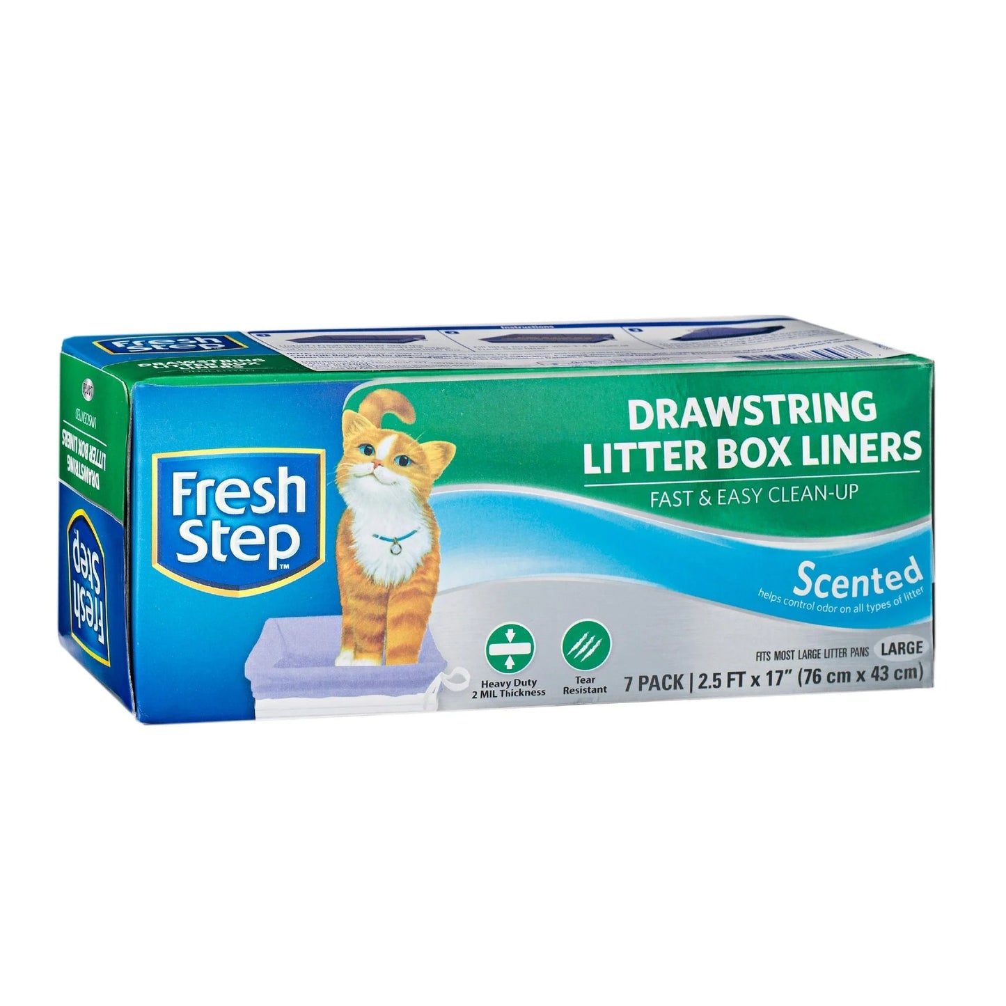 Drawstring Litter Box Liners Scented