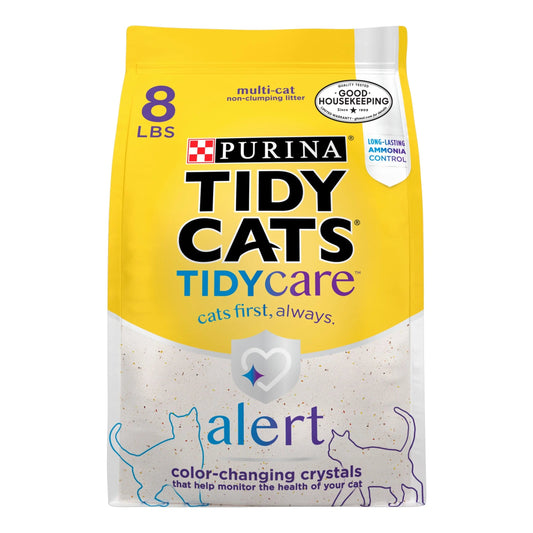 Alert Health Monitoring Cat Litter with Silica Crystals, 8 Lb Box