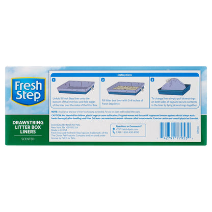 Drawstring Litter Box Liners Scented
