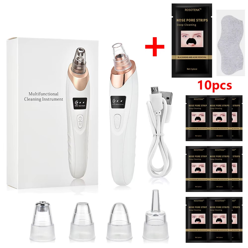 Blackhead Remover Vacuum Pore Adsorber Face Cleaner