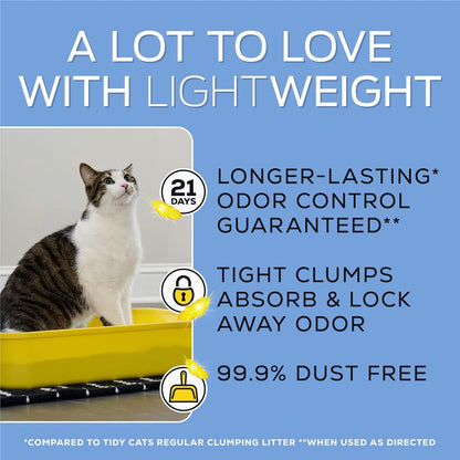 Multi Cat, Clumping Cat Litter, Lightweight 4-In-1 Strength